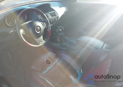 2005 BMW 645Ci из США, поврежденный, VIN WBAEK73445B325623